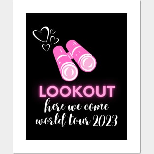 scentsy lookout, here we come, world tour 2023 Posters and Art